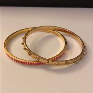 Kate Spade Gold Bangles Set of 2
